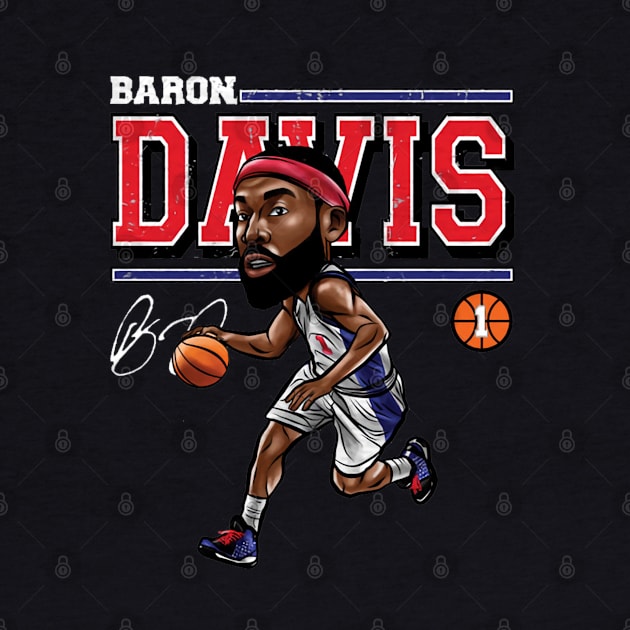 Baron Davis Los Angeles C Cartoon by Buya_Hamkac